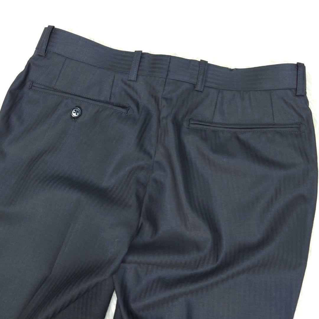 ✩美品✩ スーツセレクト スーツ セットアップ スリーピース ダークネイビー