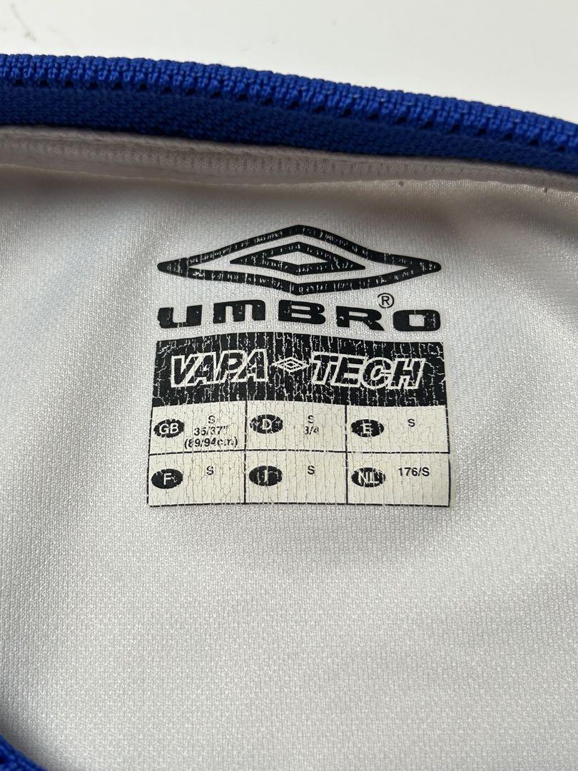 チェルシーFC Umbro 2003-2004 〈Away〉ホワイト/ブルー S