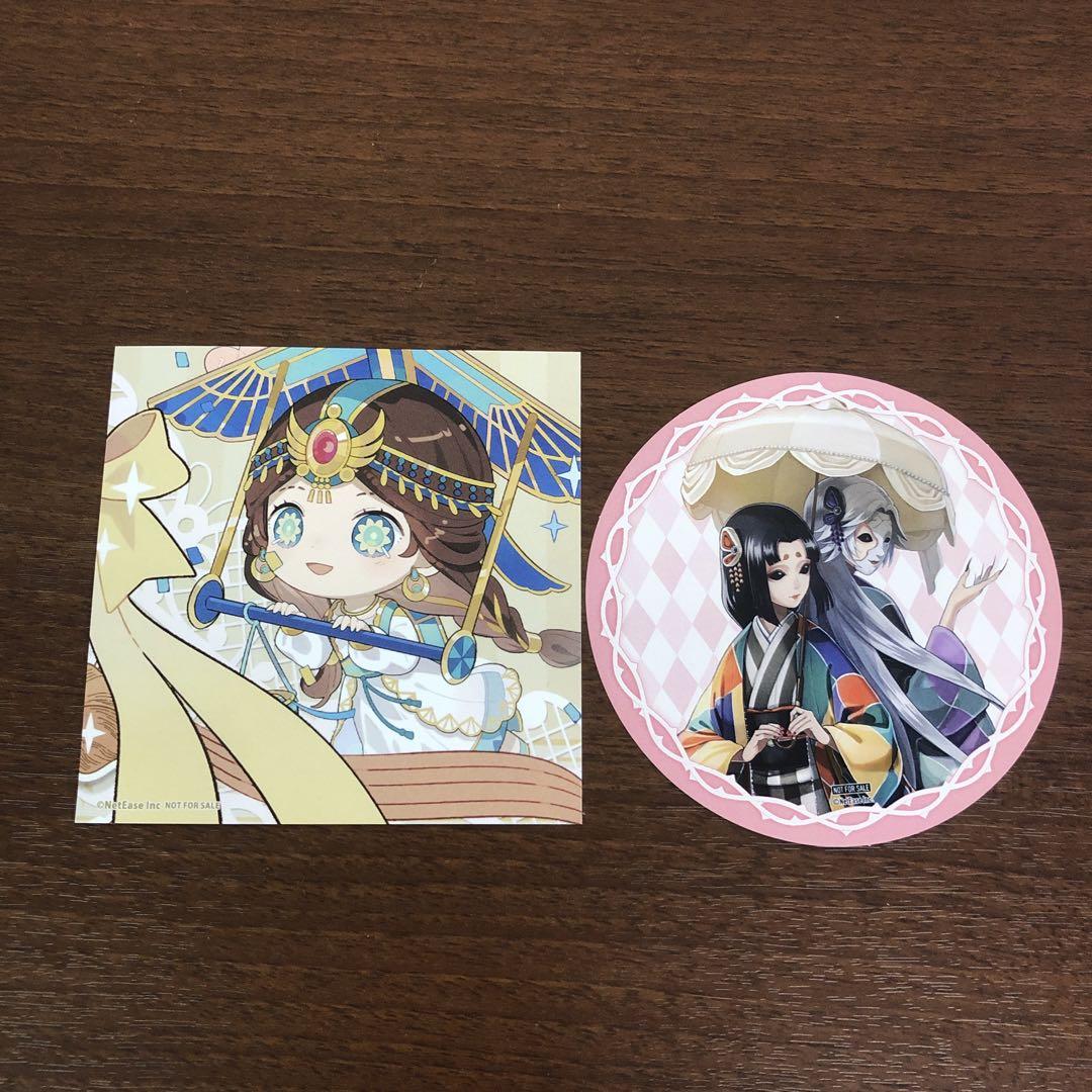 ❶第五人格 identityⅤ コースター ポストカード 色紙 まとめ売り