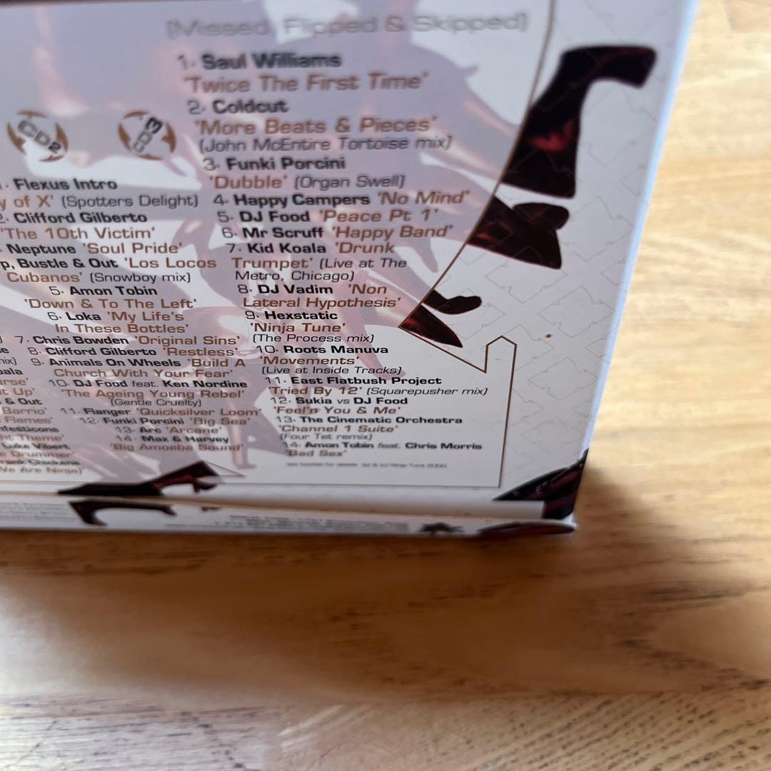 恵み ninja tune XENCUTS 3枚組CD ヒップホップ目立った傷や汚れなし