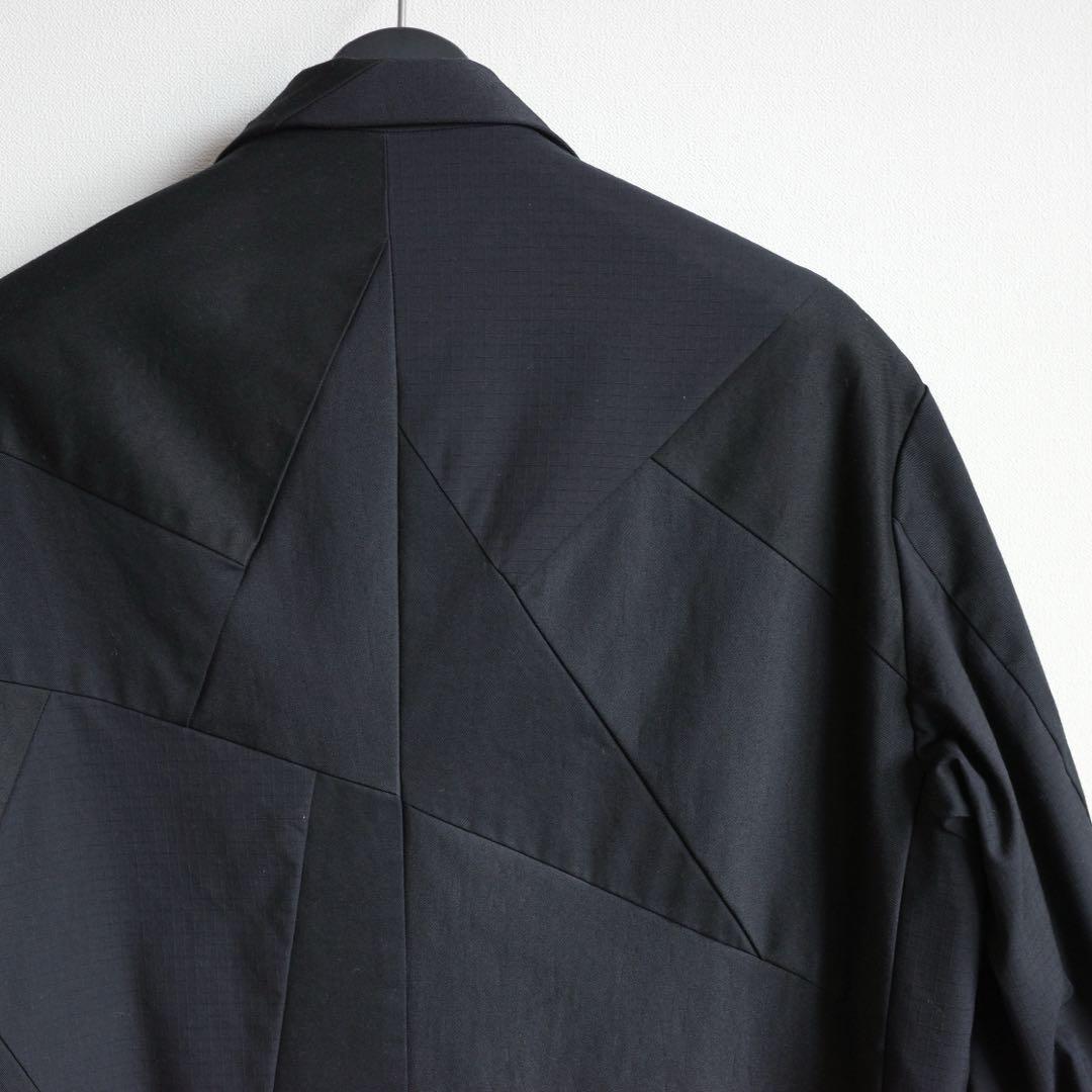 ANREALAGE 24SS パネルパッチワーク ダブルジャケット 50