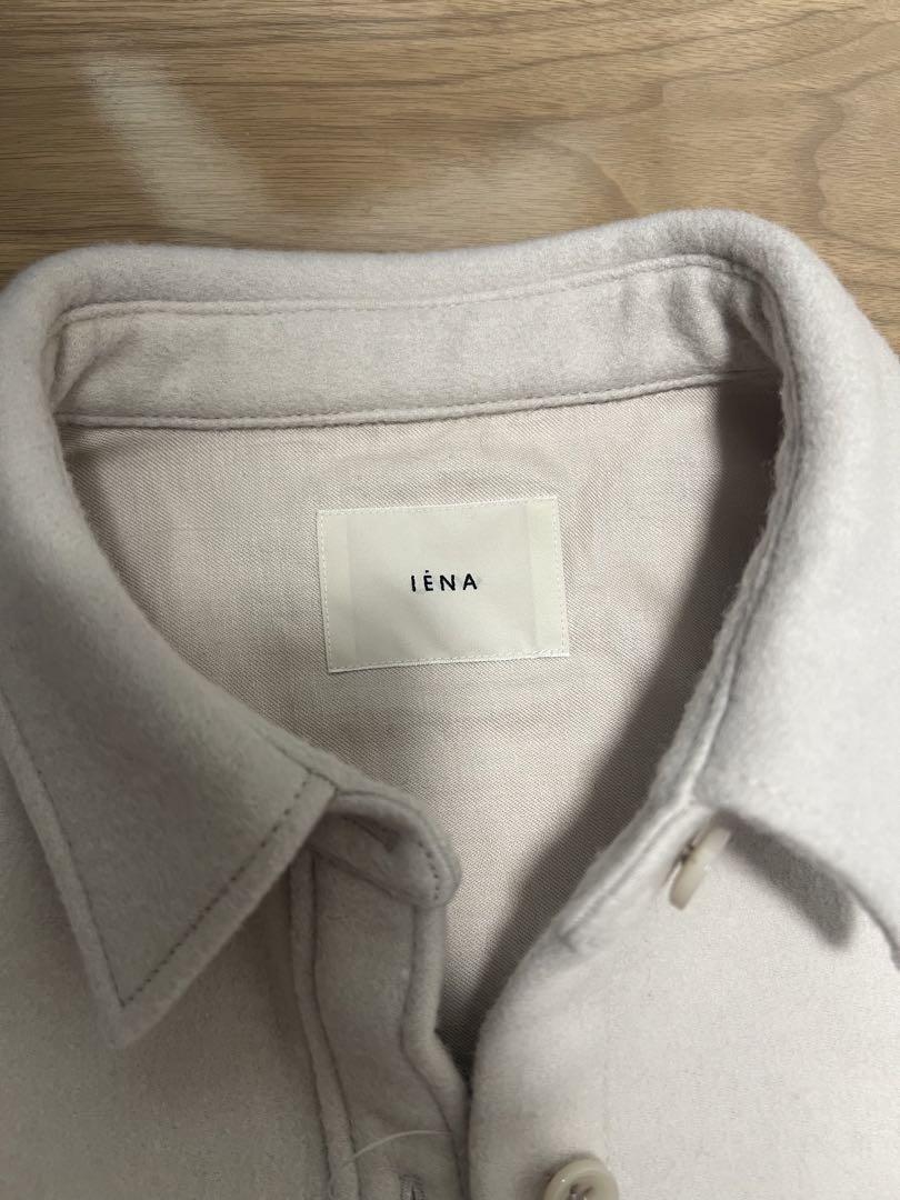 [新品タグ付き未使用]LĒNA ホワイト シャツジャケット