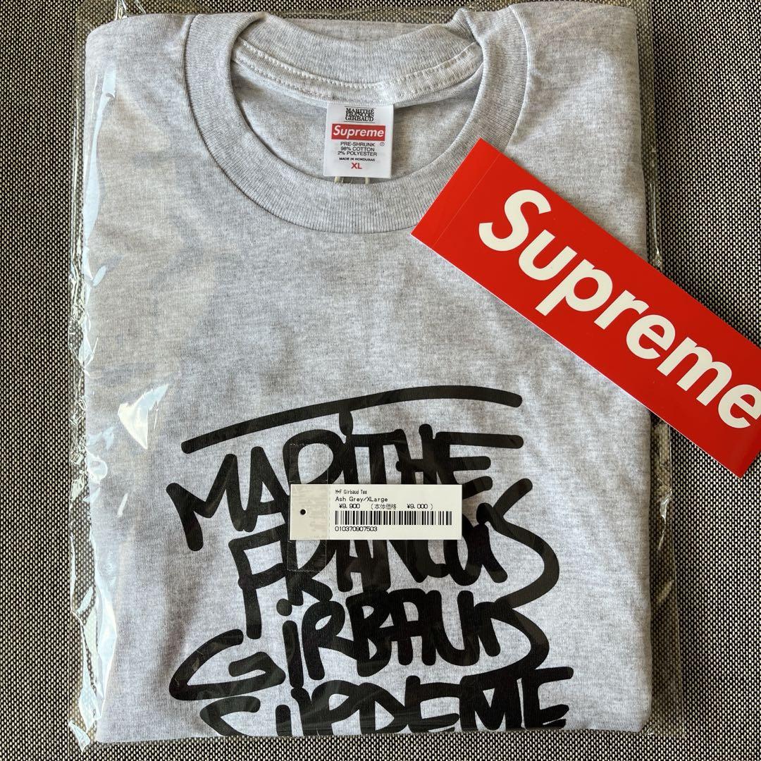 supreme Girbaud Tee Ash Grey XL シュプリーム
