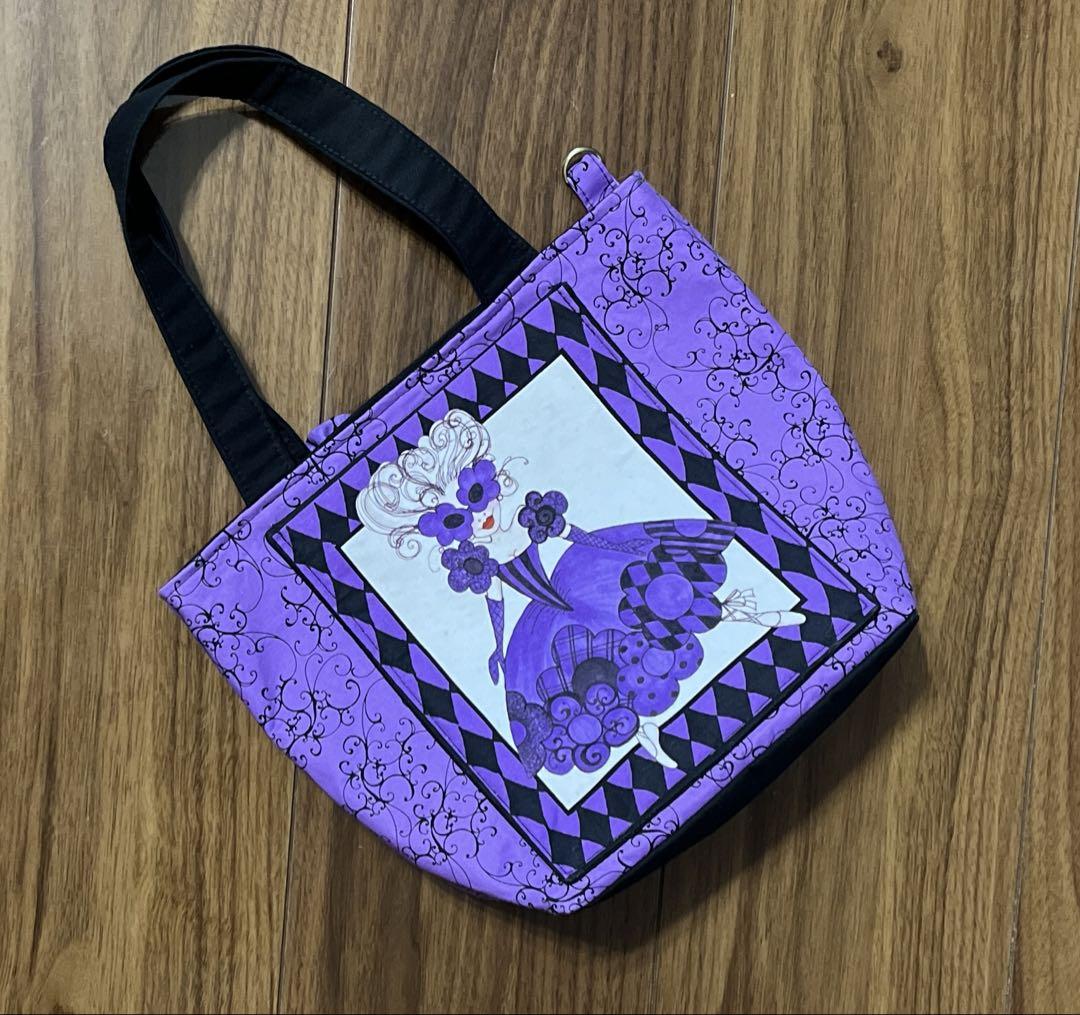 ハンドメイド トートバッグ ロラライハリス マスカレード - メルカリ