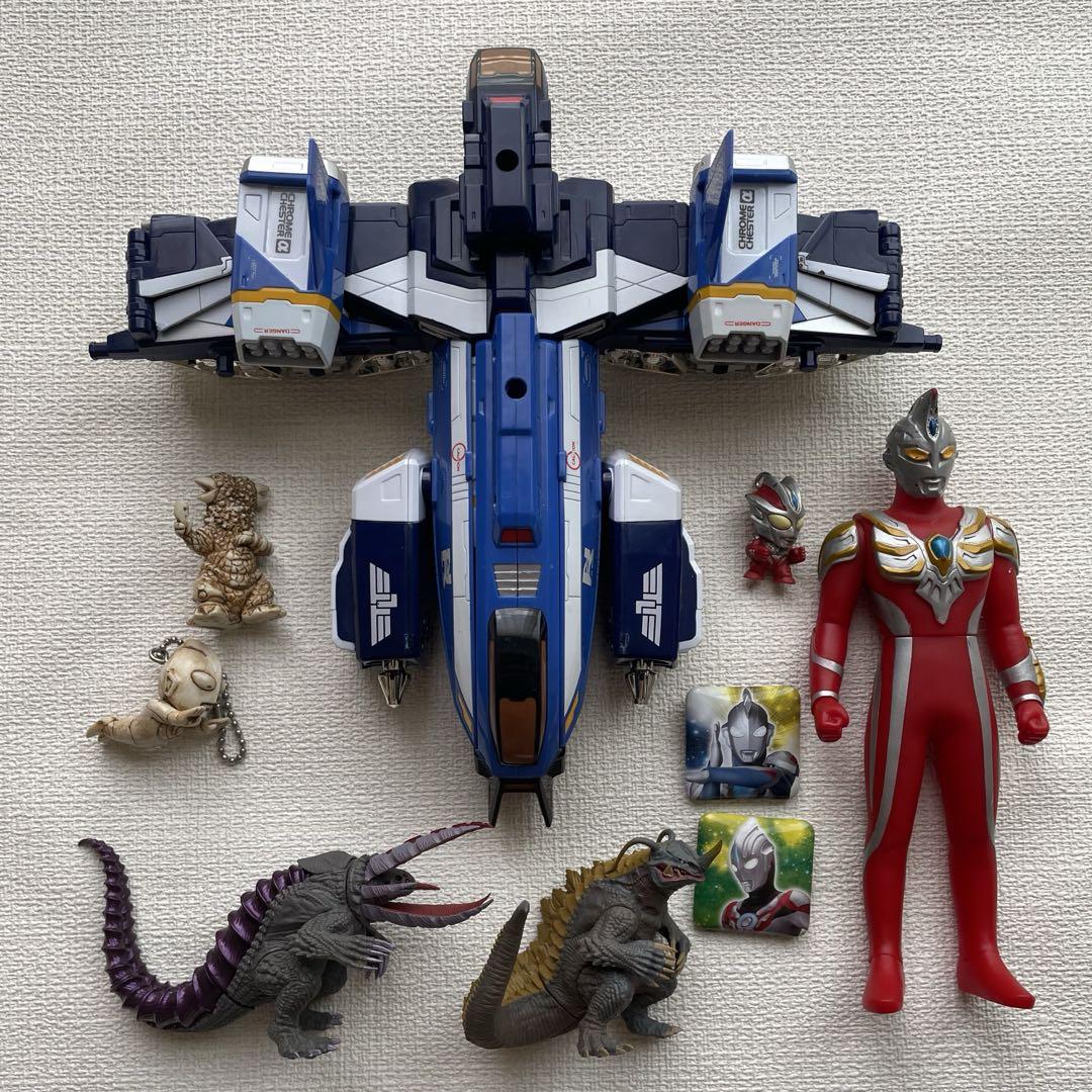 ウルトラマンネクサス　マシン　3機セット 人生に玩具あり2式 【ウルトラマンネクサスマシンシリーズ