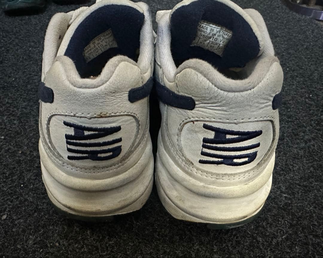 NIKE AIR グラッジ グランジ ホワイト ネイビー スニーカー 当時物 NIKE AIR グラッジ グランジ ホワイト ネイビー スニーカー 当時物