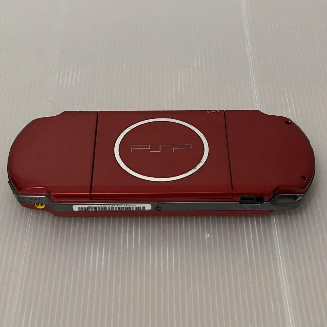 プレイステーションポータブル psp3000 本体 ラディアント レッド