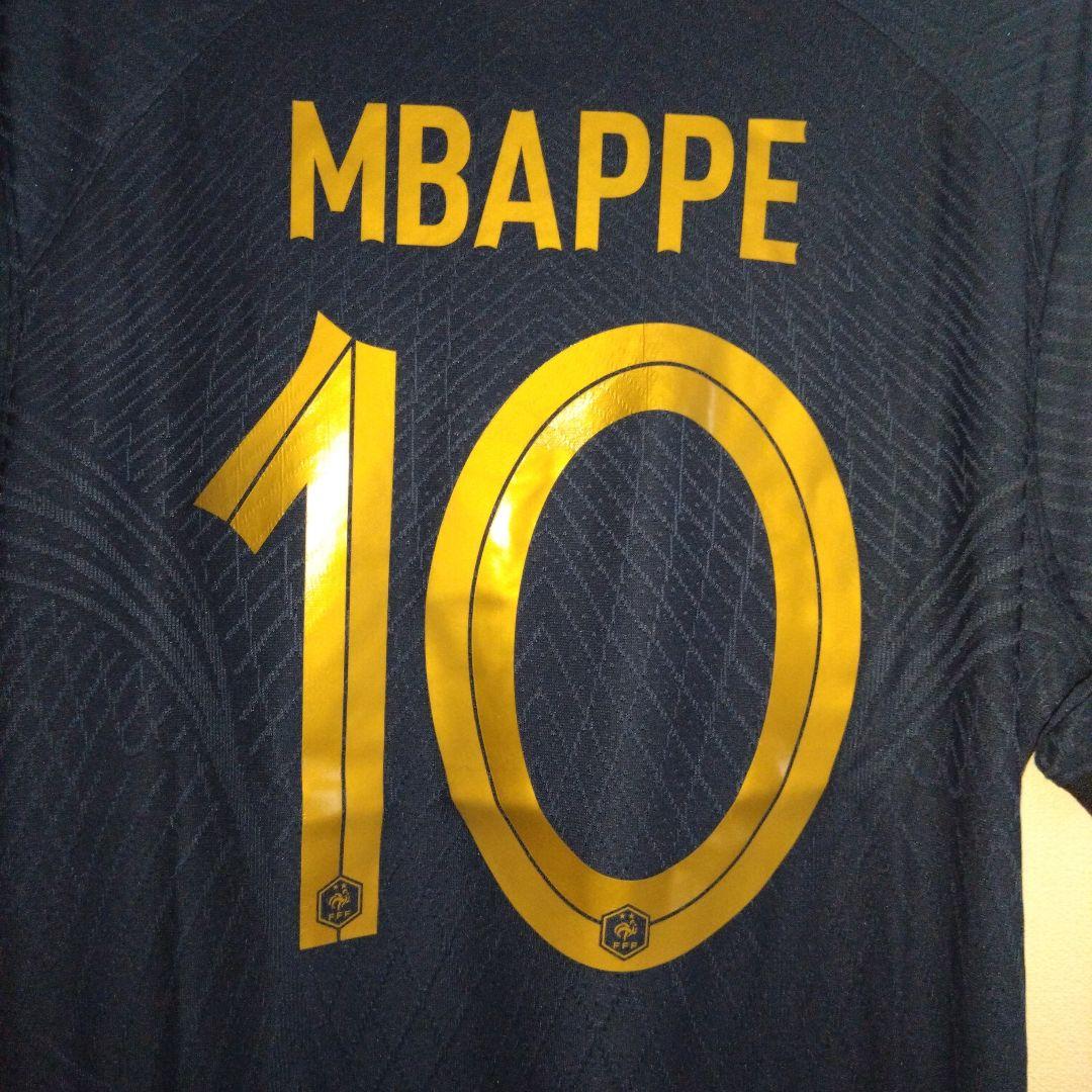 Nike フランス代表 2022年W杯優勝戦ユニフォーム エンバペ#10