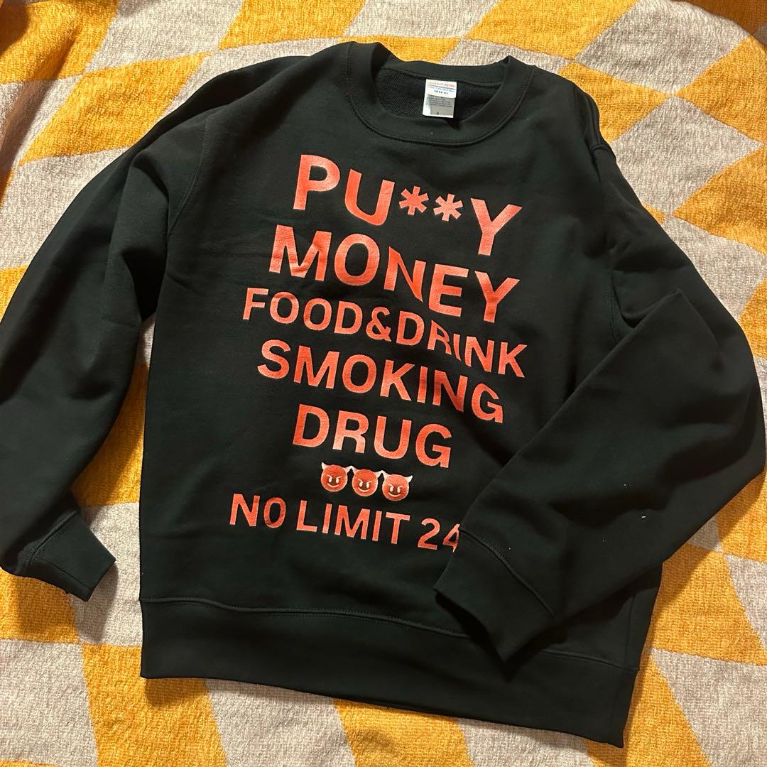 nolimit247 pu**y money スウェット