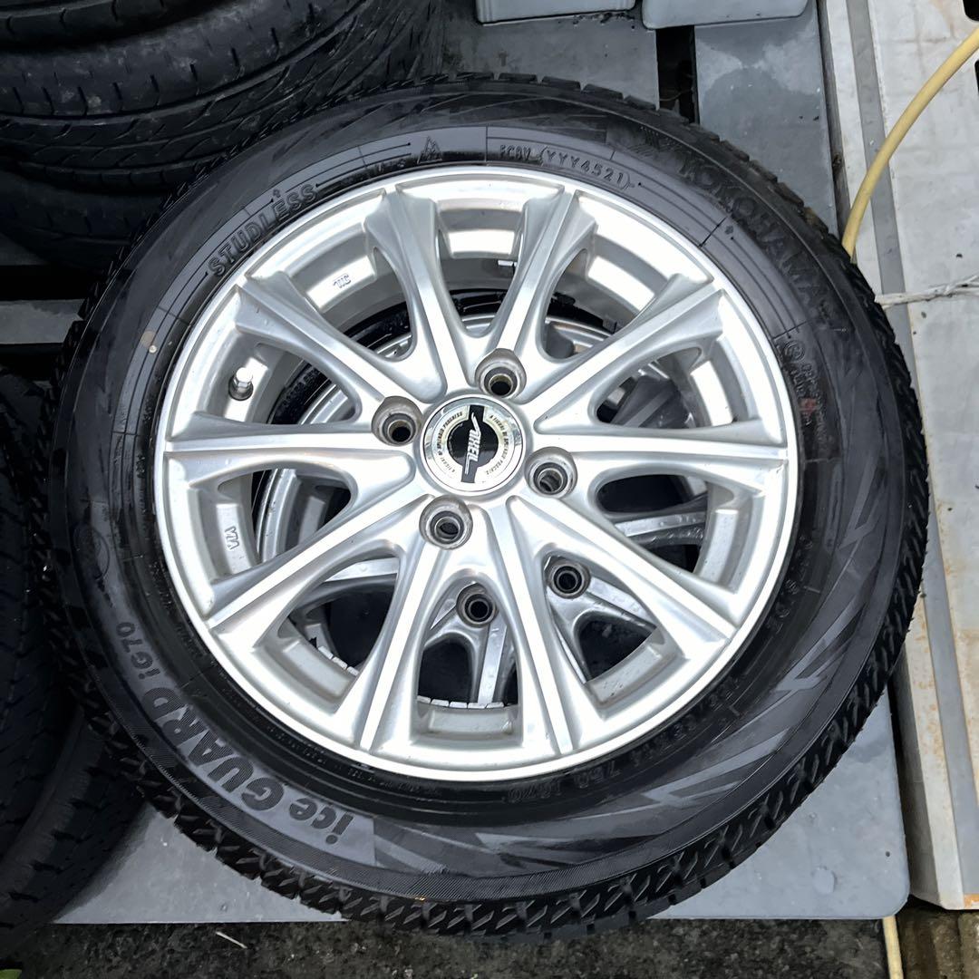 まだイボあり！！155/65R14 YOKOHAMA iceGUARD