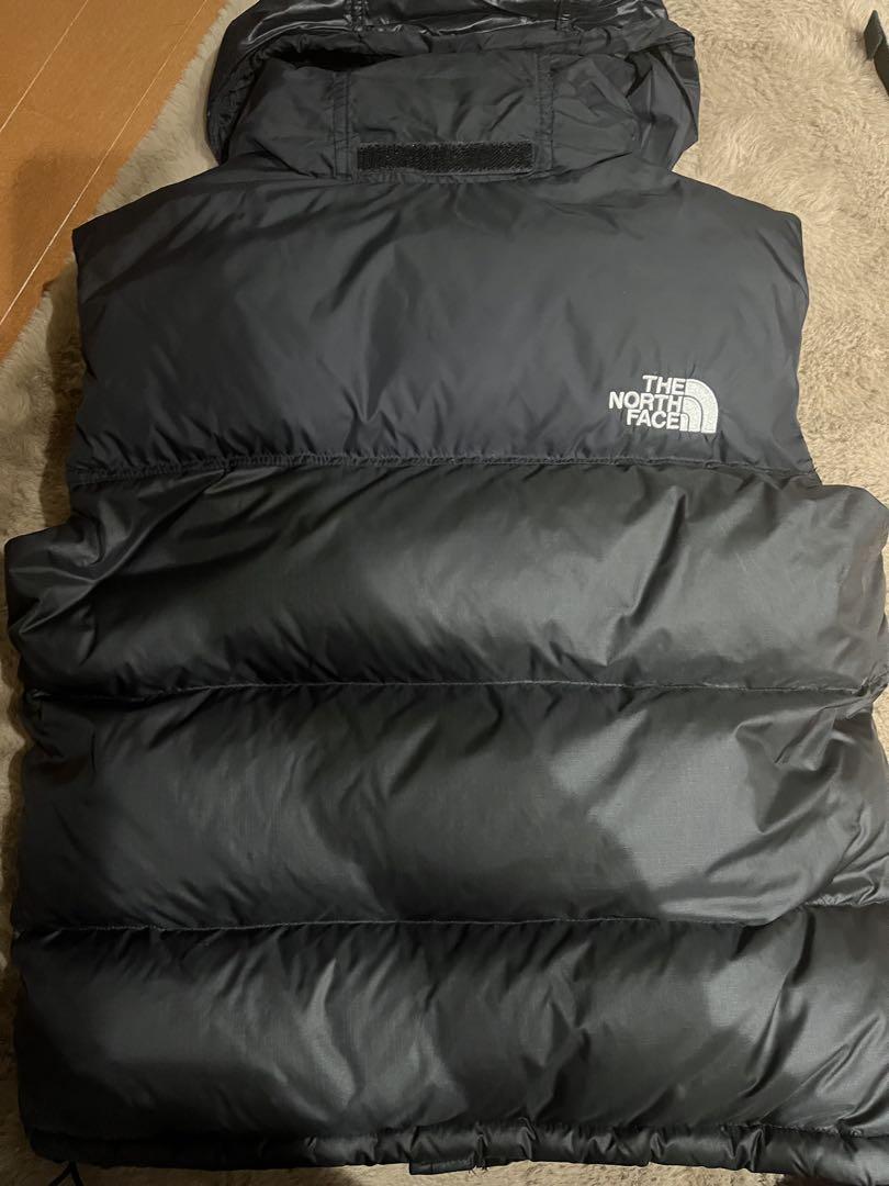 THE NORTH FACE フード付きダウンベスト 700 ブラック