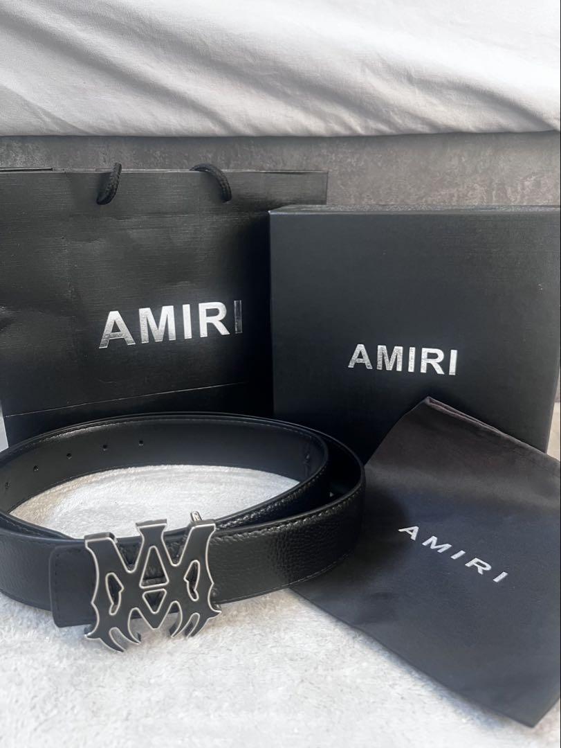 AMIRIベルト amiri ブラック ベルト