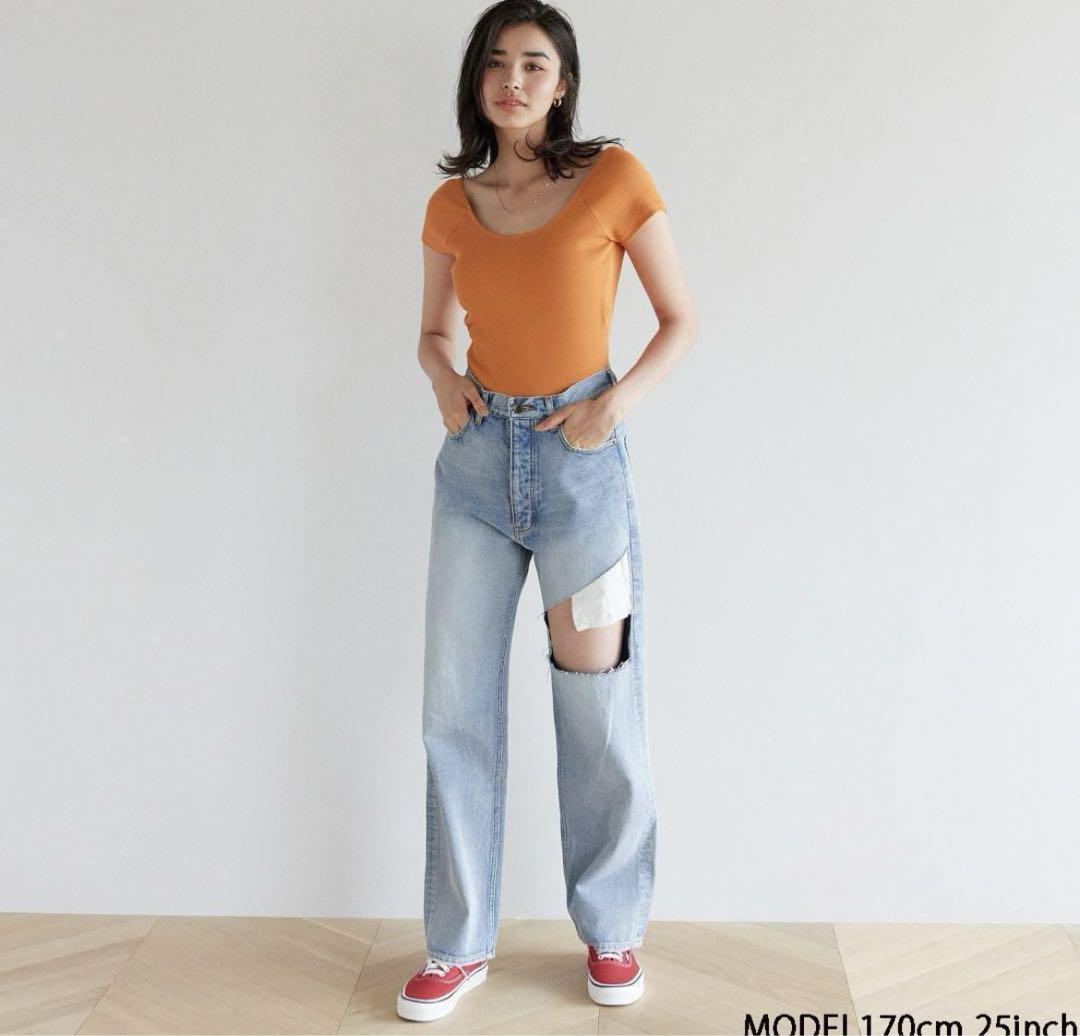 ㉕ 即完売品 SeaRoomlynn Slashカットボタンフライ SRN02