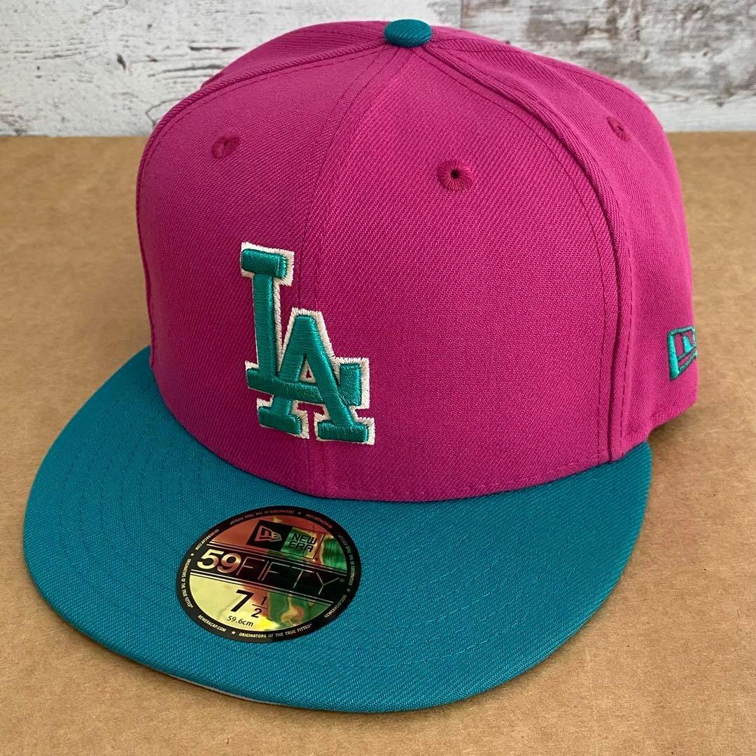 LA ロサンゼルス ドジャース ニューエラ ピンク 59FIFTY