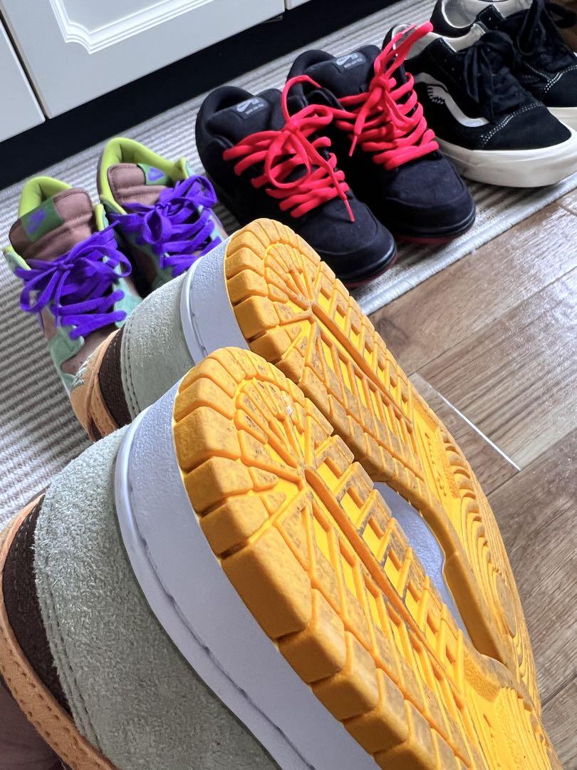 Nike Dunk Low ブラウン/グリーン/オレンジ