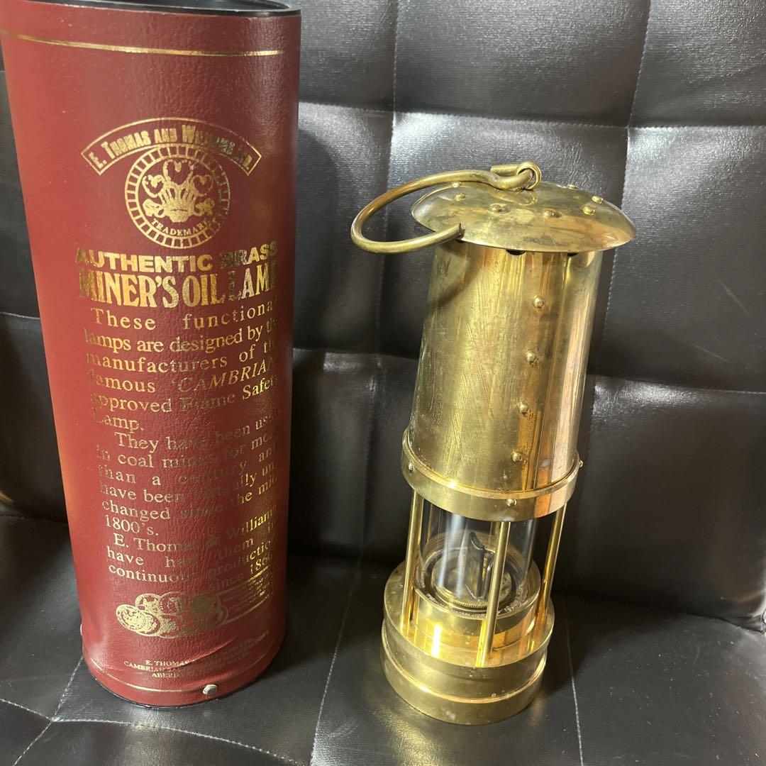 E.Thomas & Williams oil lamp ジャンク