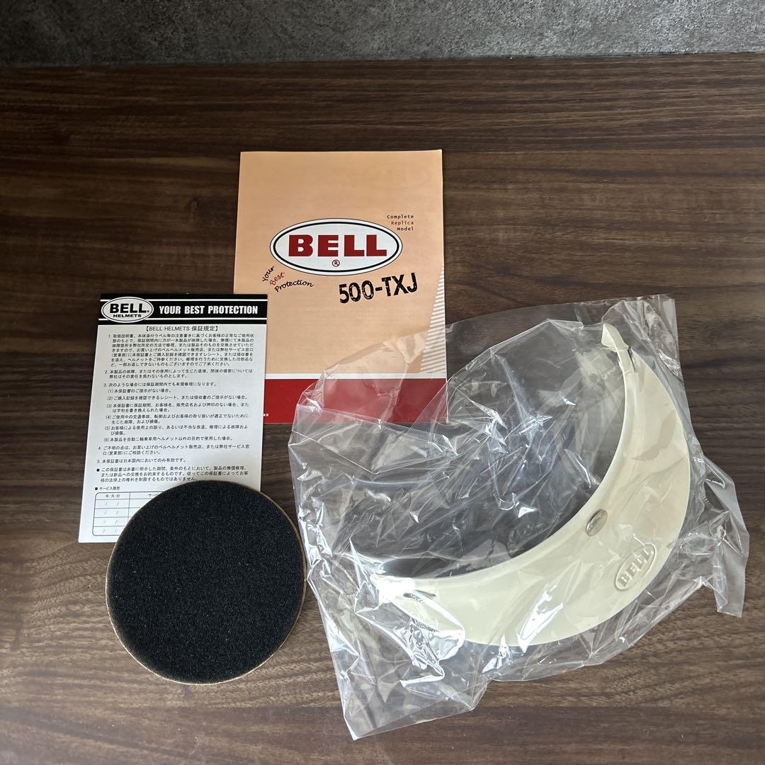BELL 500TXJ IVORY size xs (56〜57)