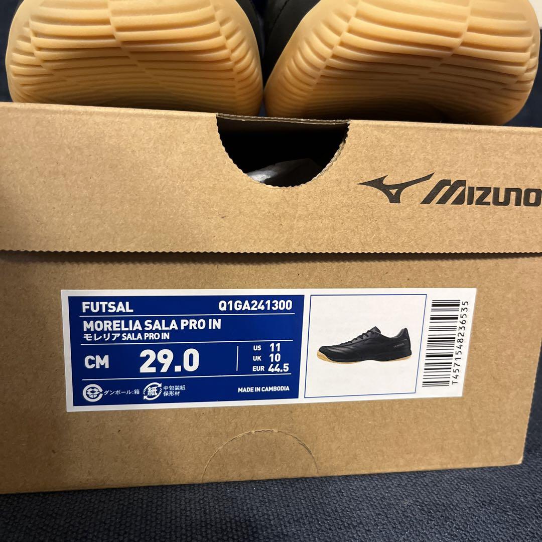 マール新品フットサルシューズ　29cm モレリアSALA PRO IN