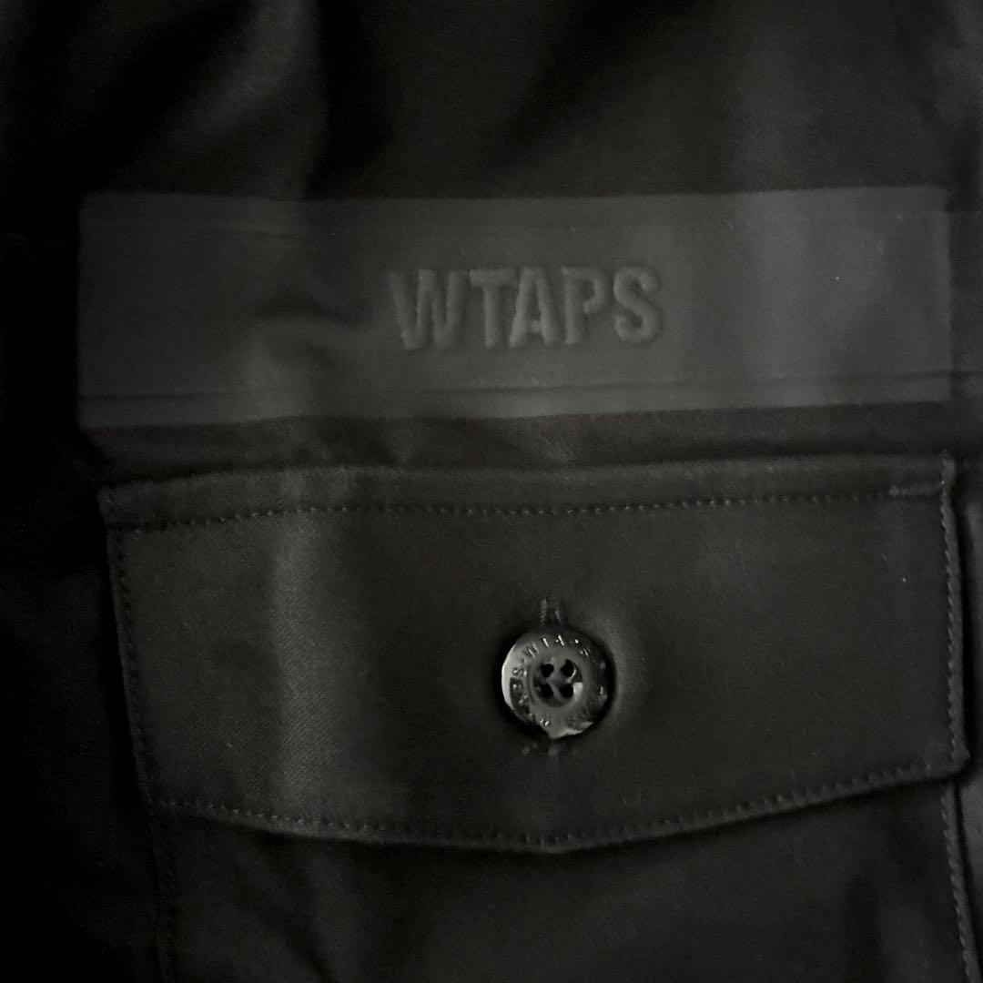 Wtaps CBW 01 / LS / Cotton. Satin. Black