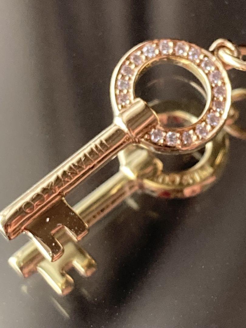 ティファニー　キー　ペンダント　チャーム　18k