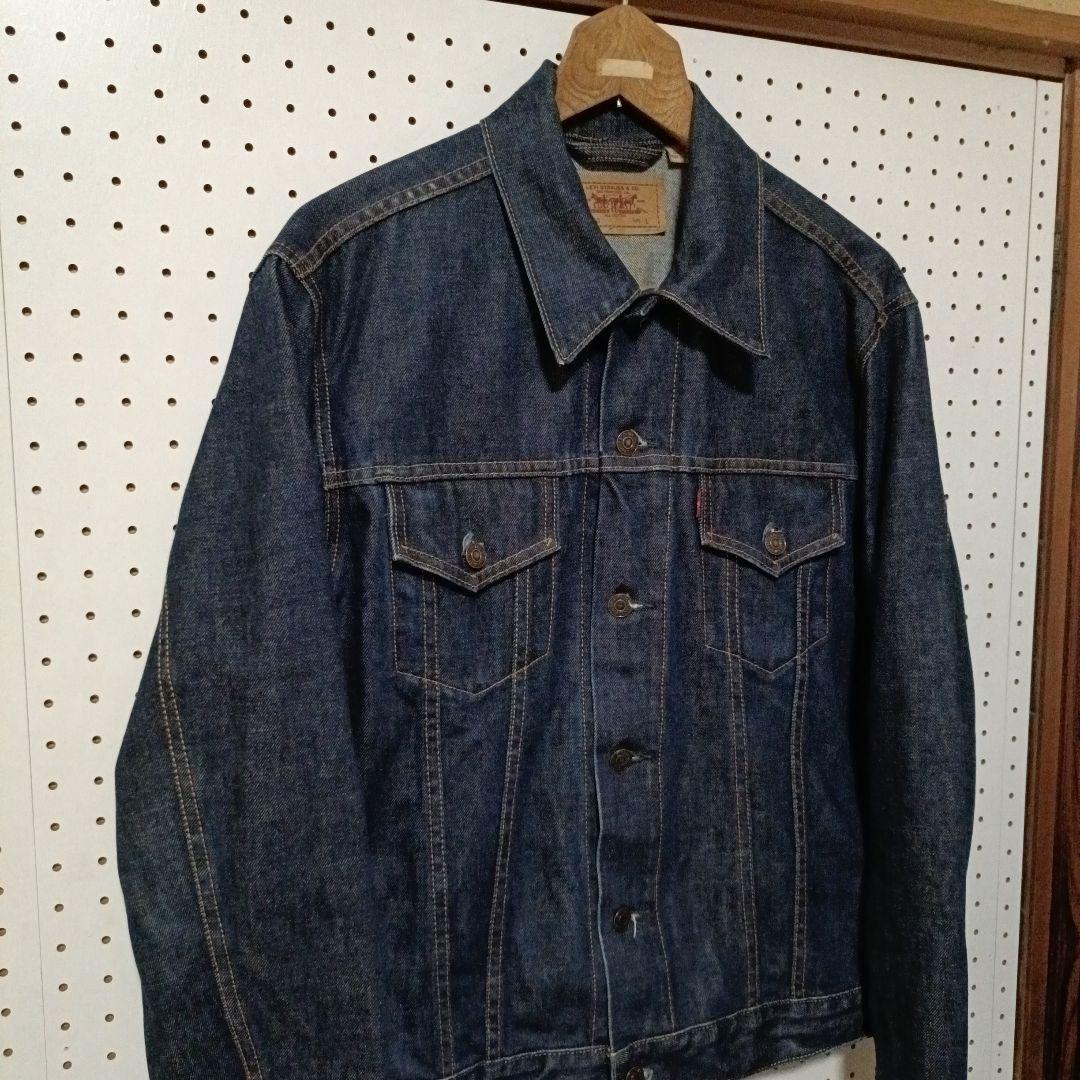 90s Levis リーバイス 70500 香港製 デニムジャケット L 濃紺