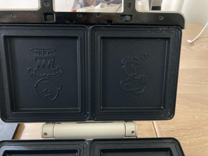 激安大特価SALE 気まぐれ屋様専用 ピーナッツ ホットサンドメーカーダブル BOE069 n3Qkm-m49400662287 低価大得価