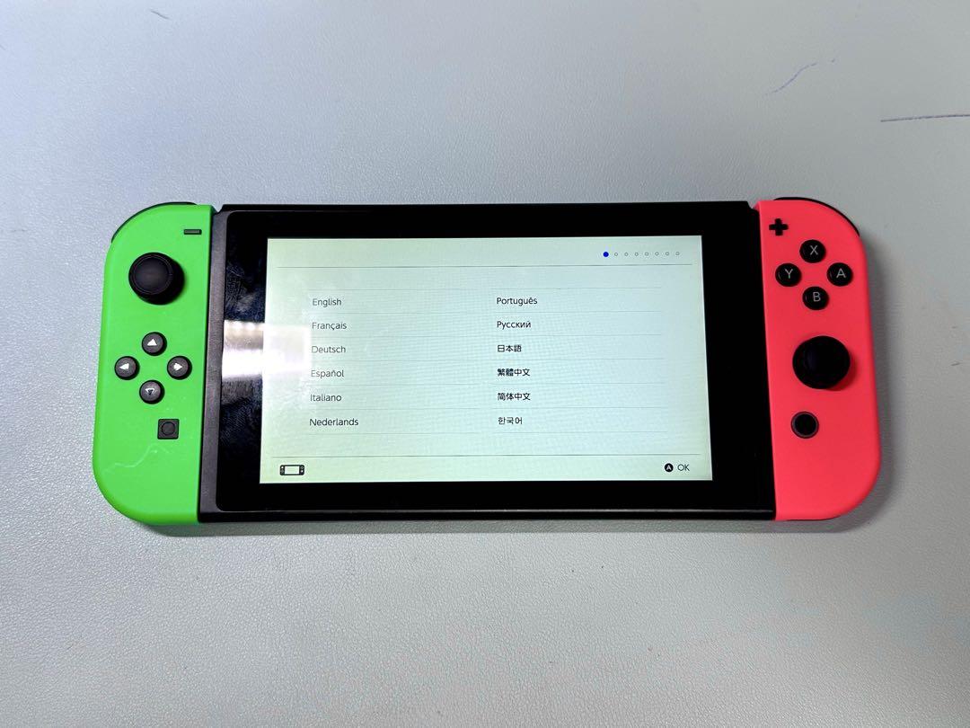 Switch Nintendo HAC-001 未対策機 スプラトゥーン