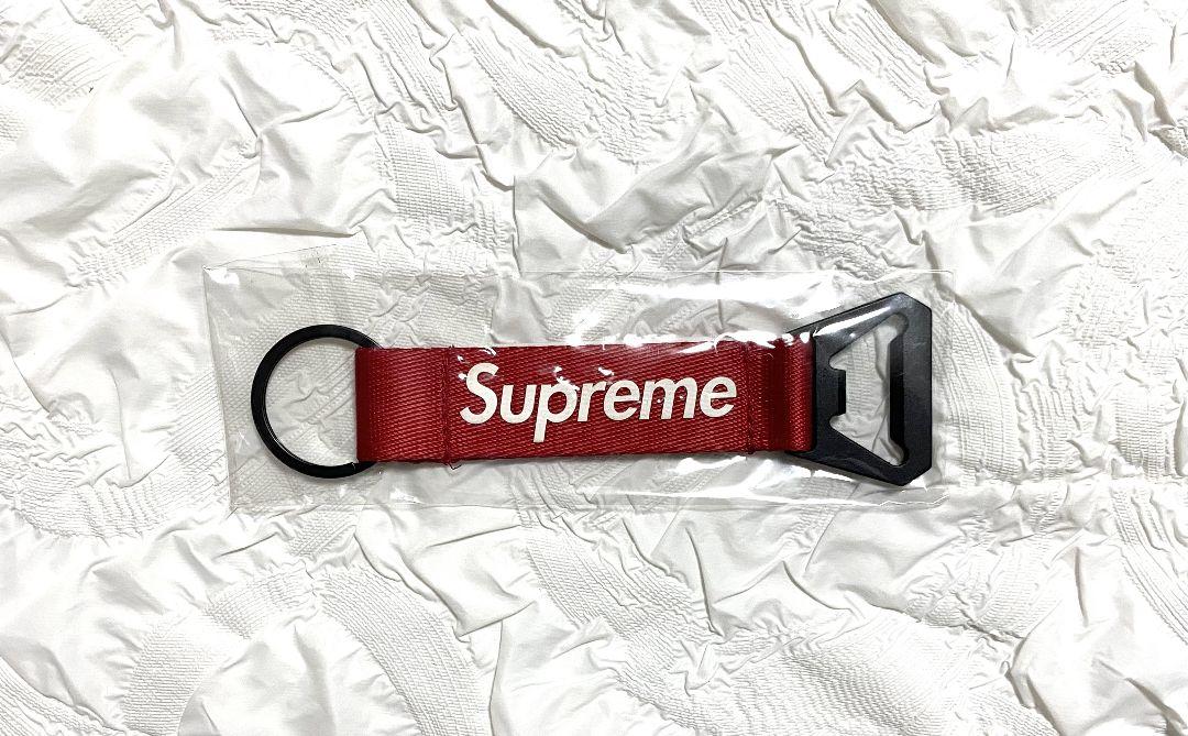 Supreme Bottle Opener Webbing Key 新品 赤 a - メルカリ