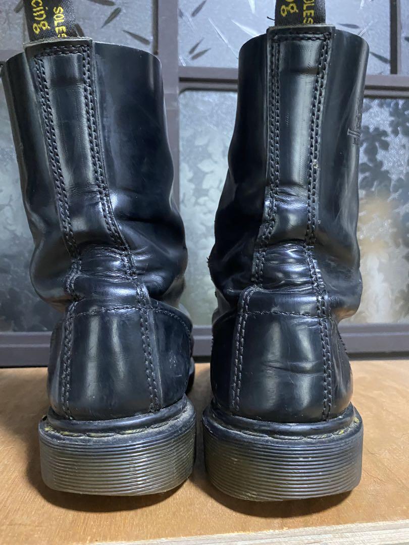 Dr.Martin 10ホール黒ブーツ英国製　サイズ約27cm