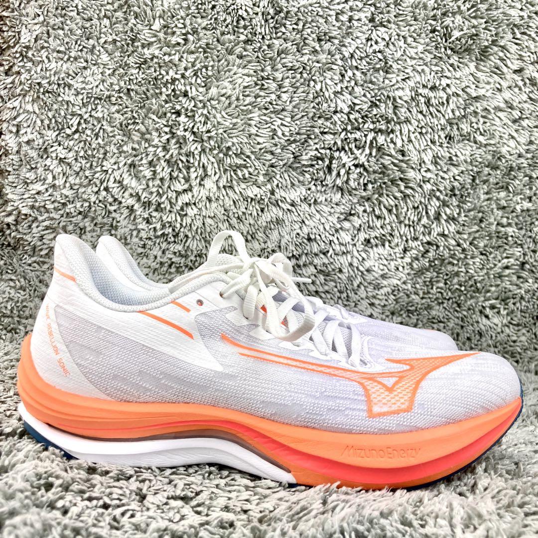 ✨極美品✨ミズノ　ランニングシューズ　ウエーブリベリオンソニック