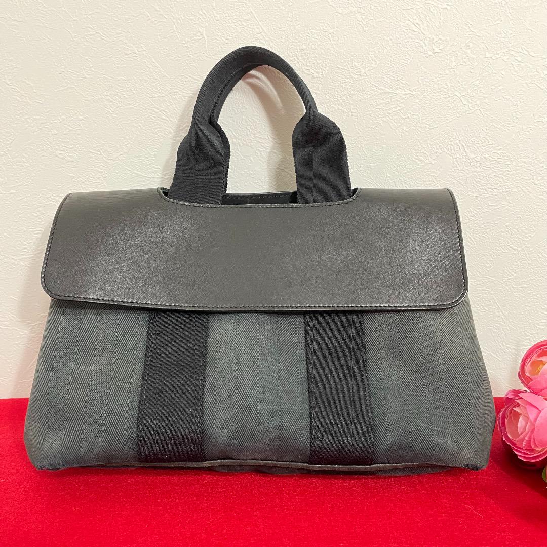 本物保証 エルメス HERMES ヴァルパライソPM キャンバス レザー