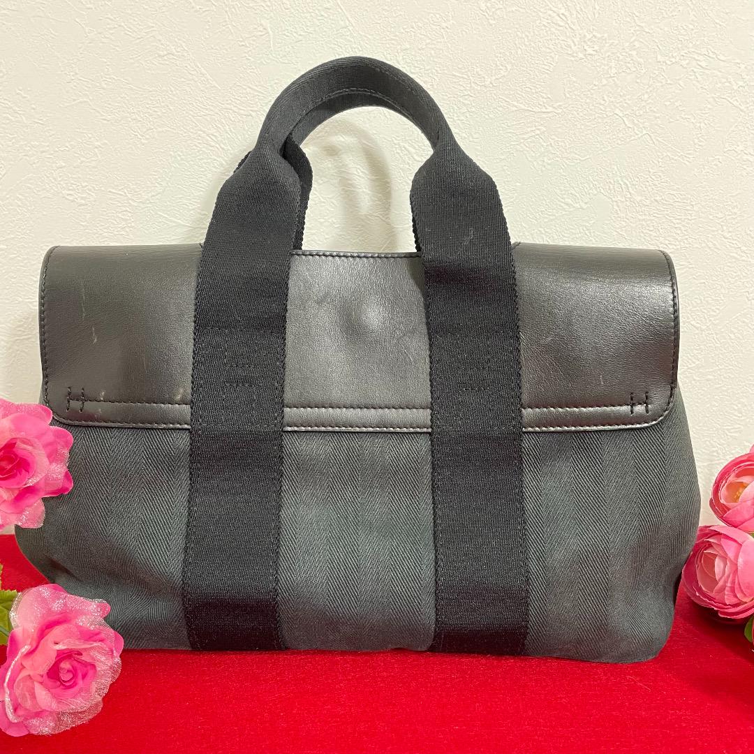 本物保証 エルメス HERMES ヴァルパライソPM キャンバス レザー