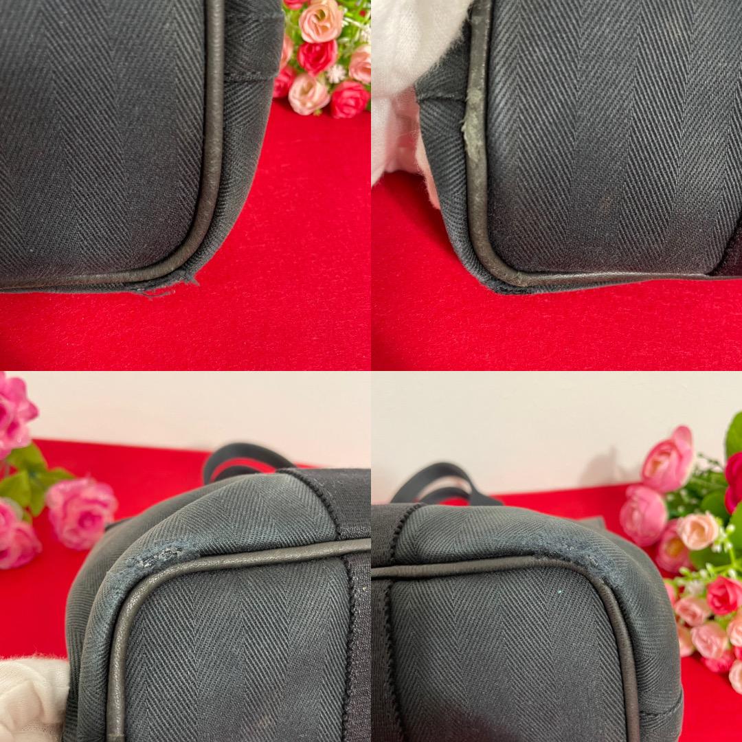 本物保証 エルメス HERMES ヴァルパライソPM キャンバス レザー