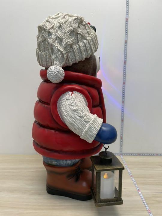 新品限定品 コストコ ブラウンベアーのグリーター クリスマス MruOv-m49405911801 人気国産