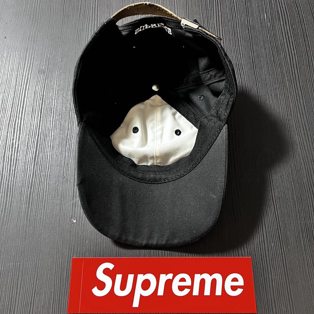 supreme logo キャップ／Visor Label 6-Panel
