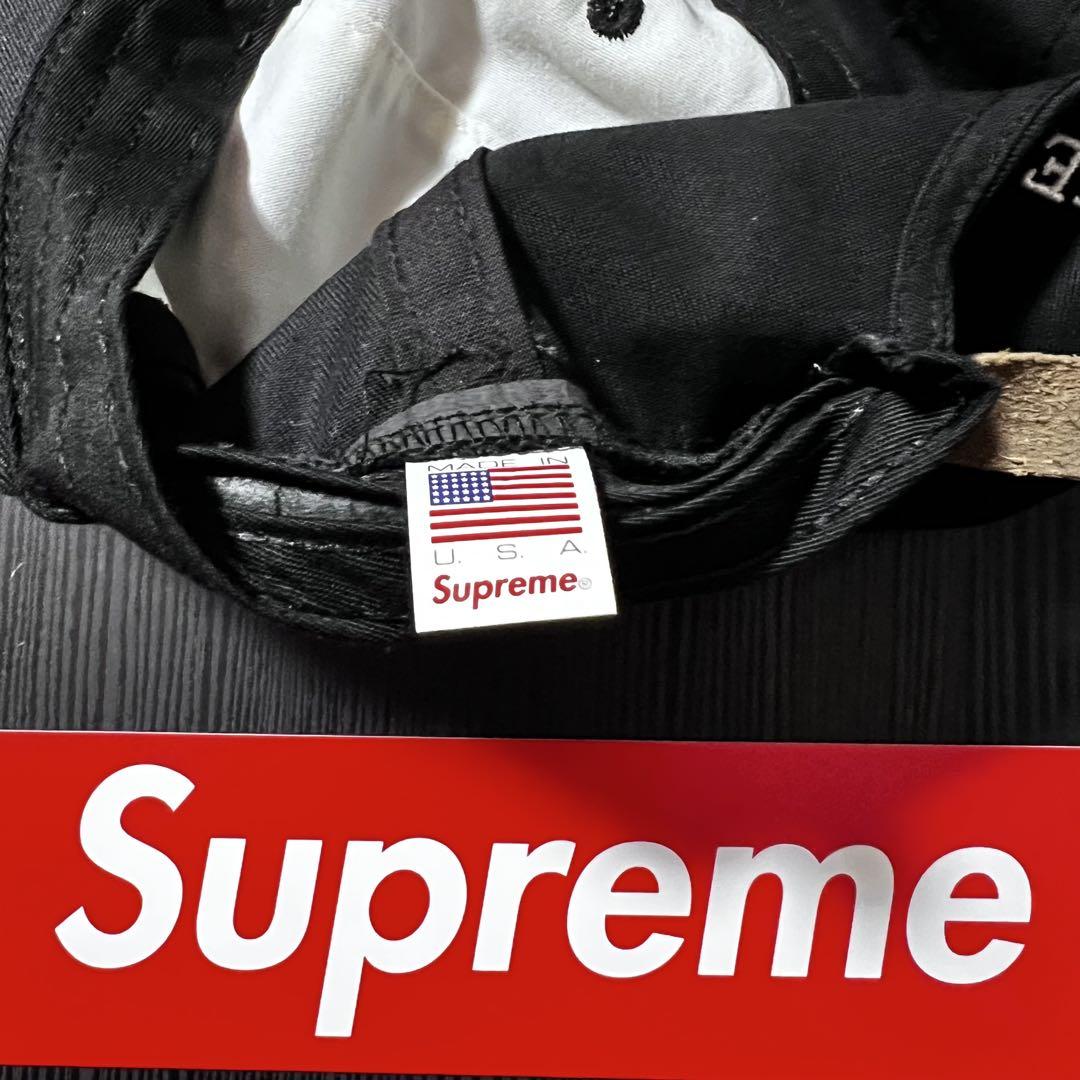 supreme logo キャップ／Visor Label 6-Panel