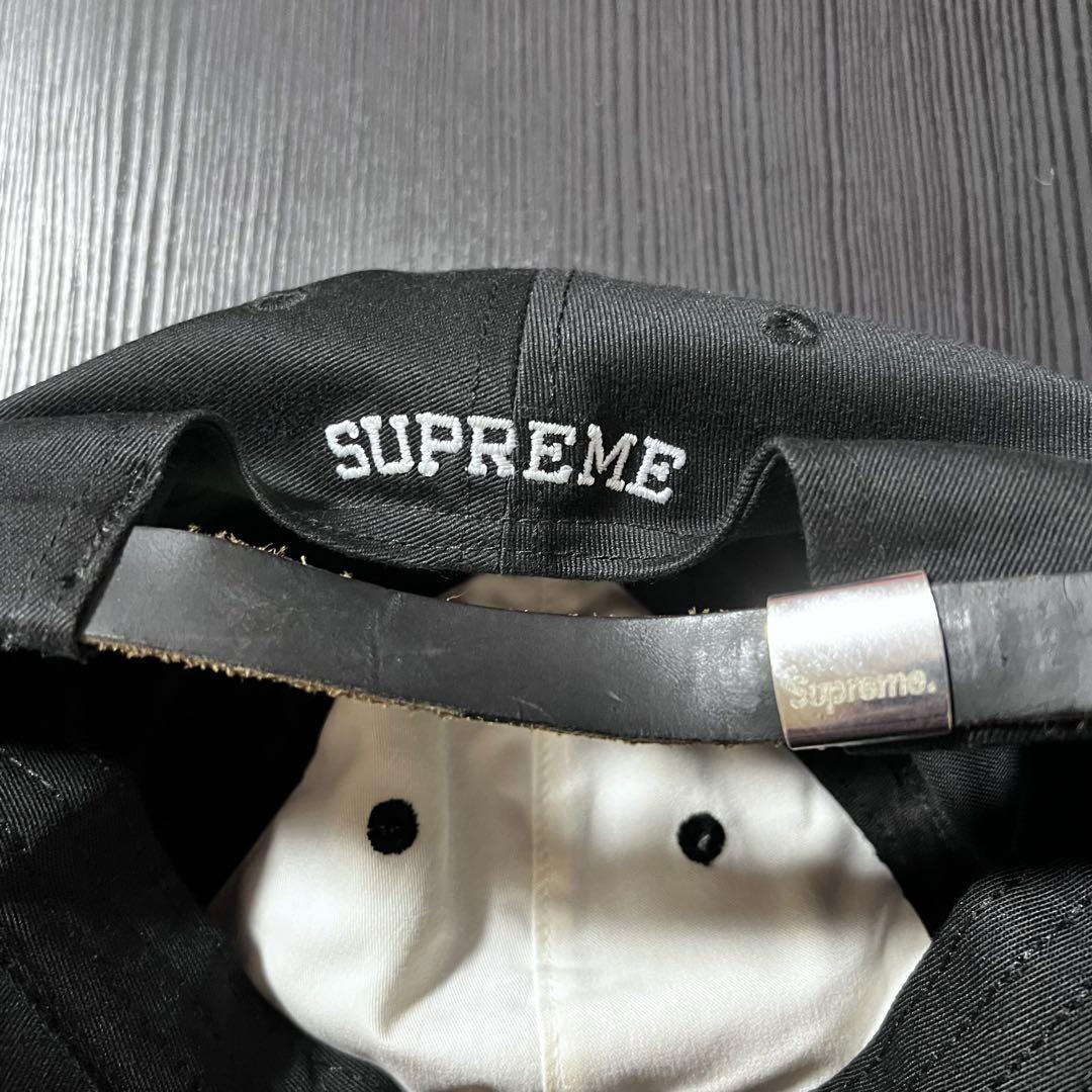 supreme logo キャップ／Visor Label 6-Panel