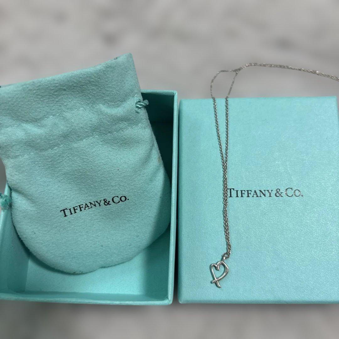 Tiffany & Co. ラビングハート ネックレス