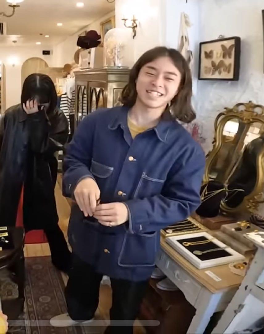 ポーカーズあつむ着用 60s wranger bluebell カバーオール ポーカーズあつむ着用 60s wranger bluebell カバーオール
