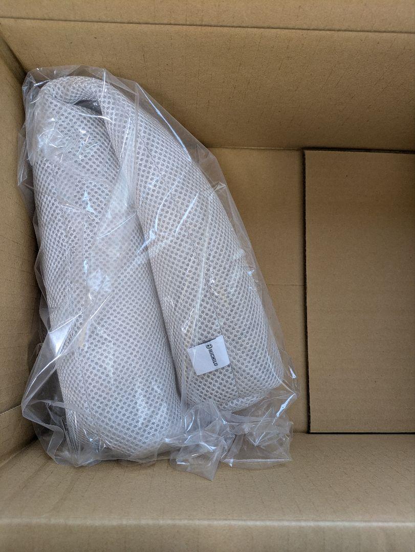 今治睡眠用タオル2 専用ポール付き グレー