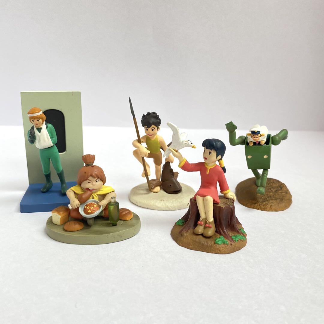 未来少年コナン・フィギュアキット 縛 草 游 尻 窓 5種類セット 未来少年コナン・フィギュアキット 縛 草 游 尻 窓 5種類セット