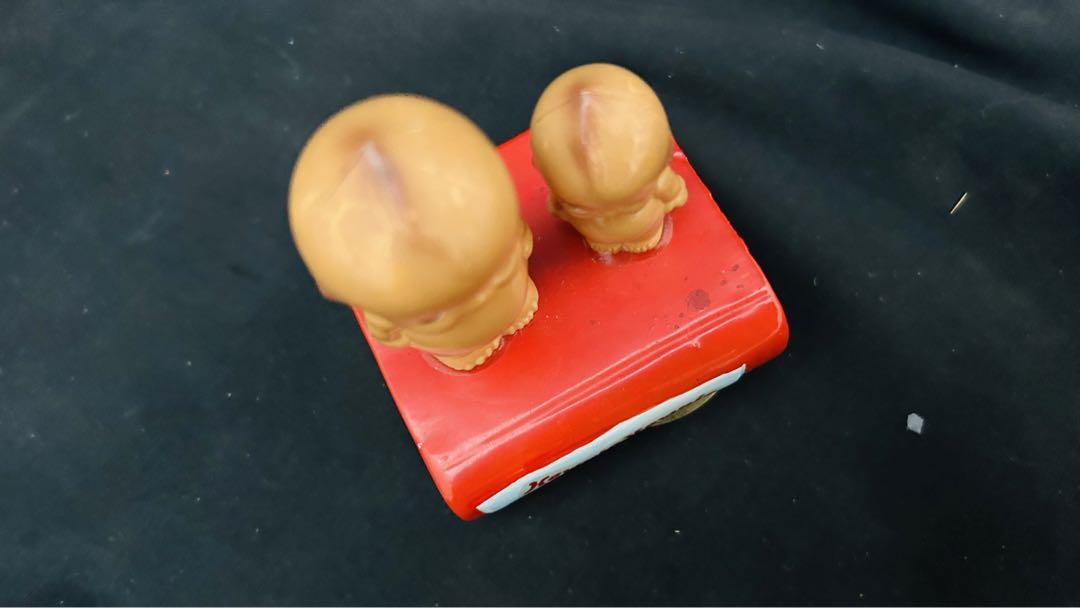キューピー　セルロイド　オルゴール　レトロ