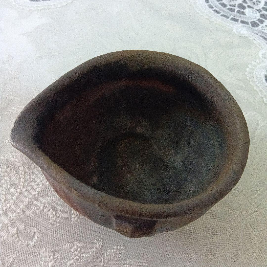 備前焼 宝瓶 湯呑み 煎茶道具　在銘