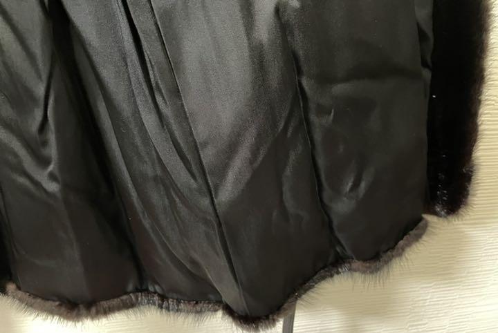 HOTお買い得 美品 ミンク 毛皮 デザインハーフ 定価25万円 sQz4c-m49412600161 SAGA MINK サガ 最安値SALE