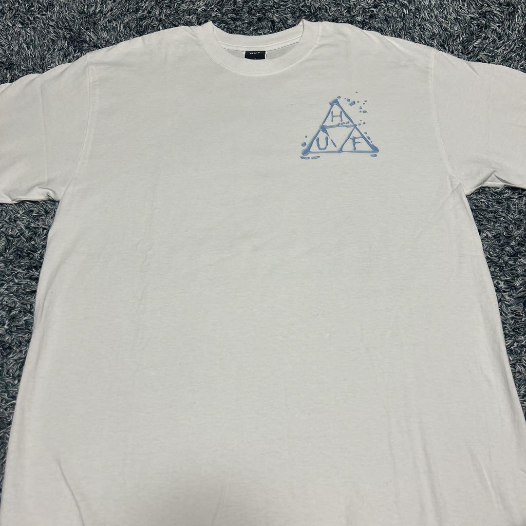 AHUF ロゴ Tシャツ ホワイト