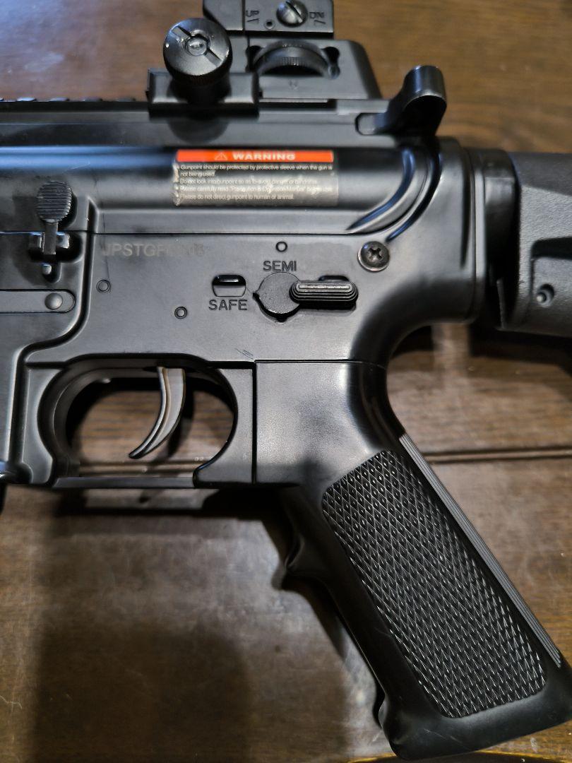 【外装カスタム】CM306 M4 CQB エアーコッキングガン＋マガジン　セット