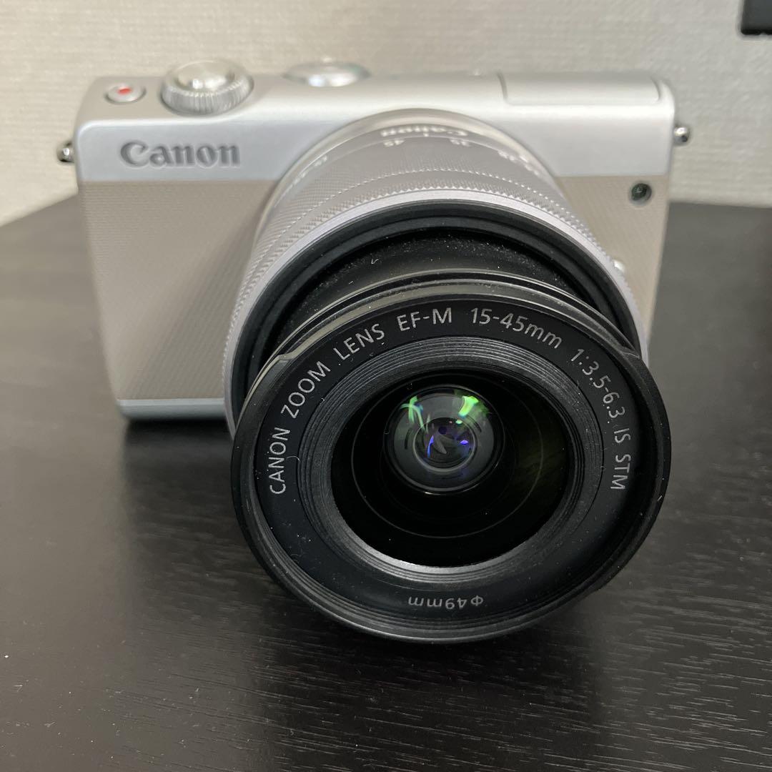 【箱付】Canon EOS M100 ミラーレス一眼 カメラセット