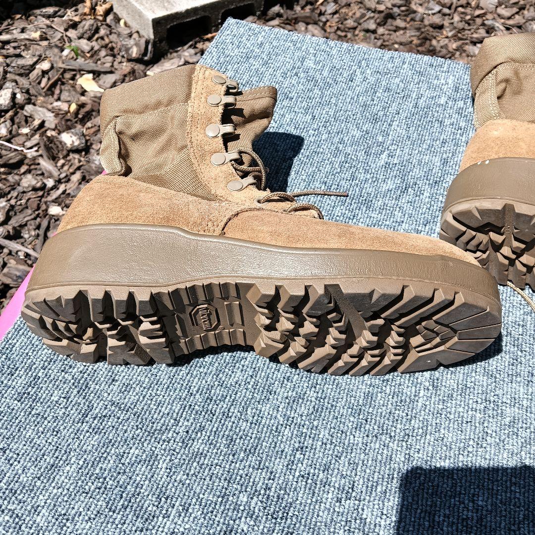 US Army Combat Boots 4W Coyote 美品 送料込み