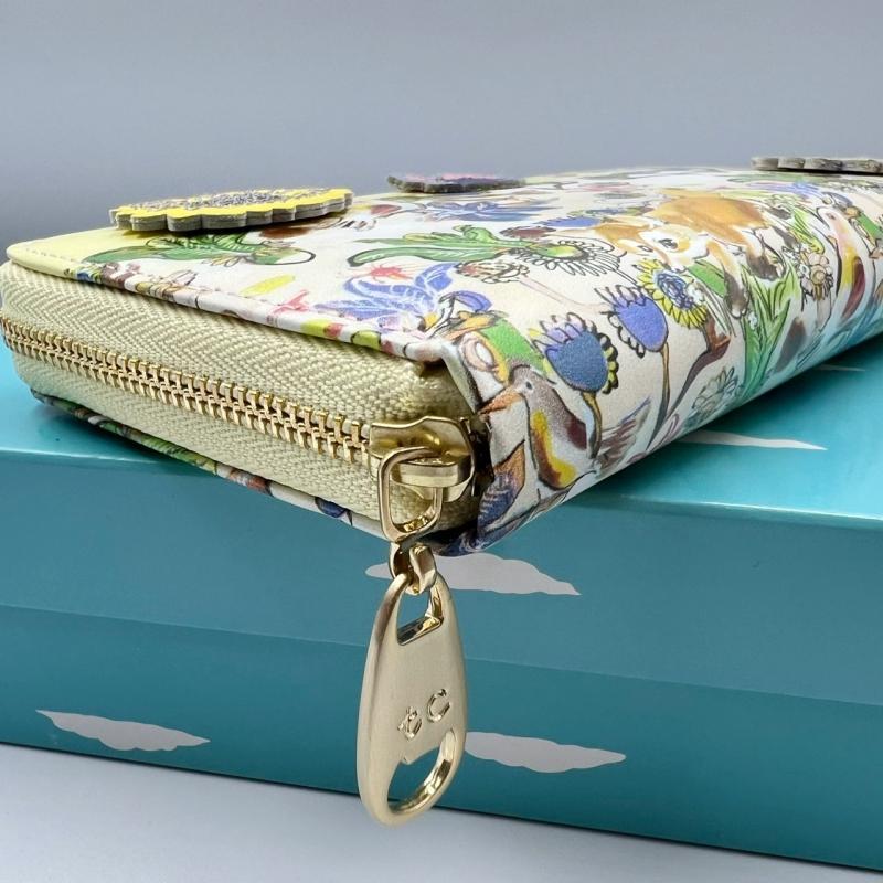 新品同様 tsumori chisato 長財布 アニマル柄 マルチカラー