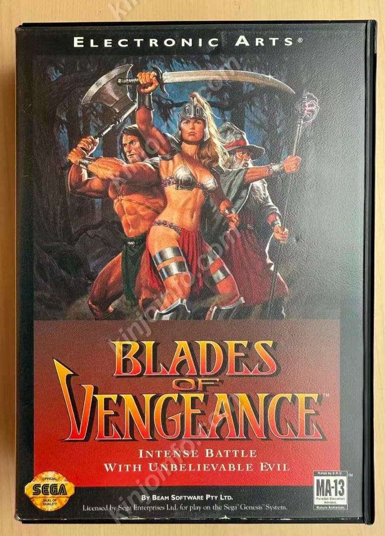 Blade of Vengeance【中古美品・MD欧州版】